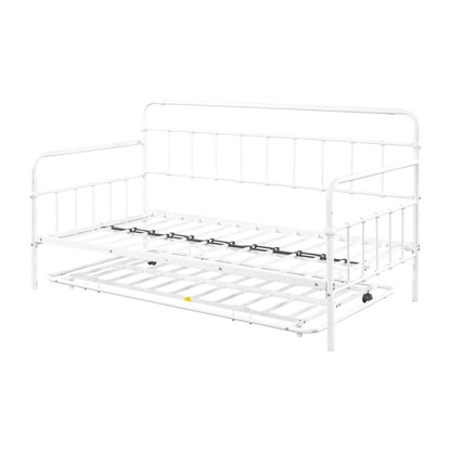Metal Frame Daybed with trundle