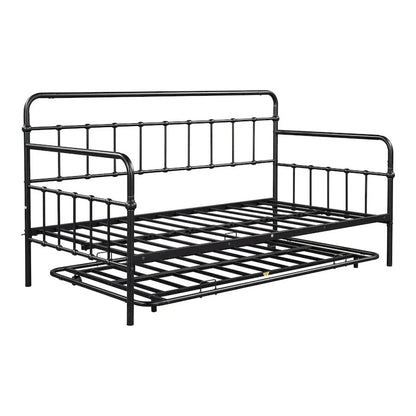 Metal Frame Daybed with trundle