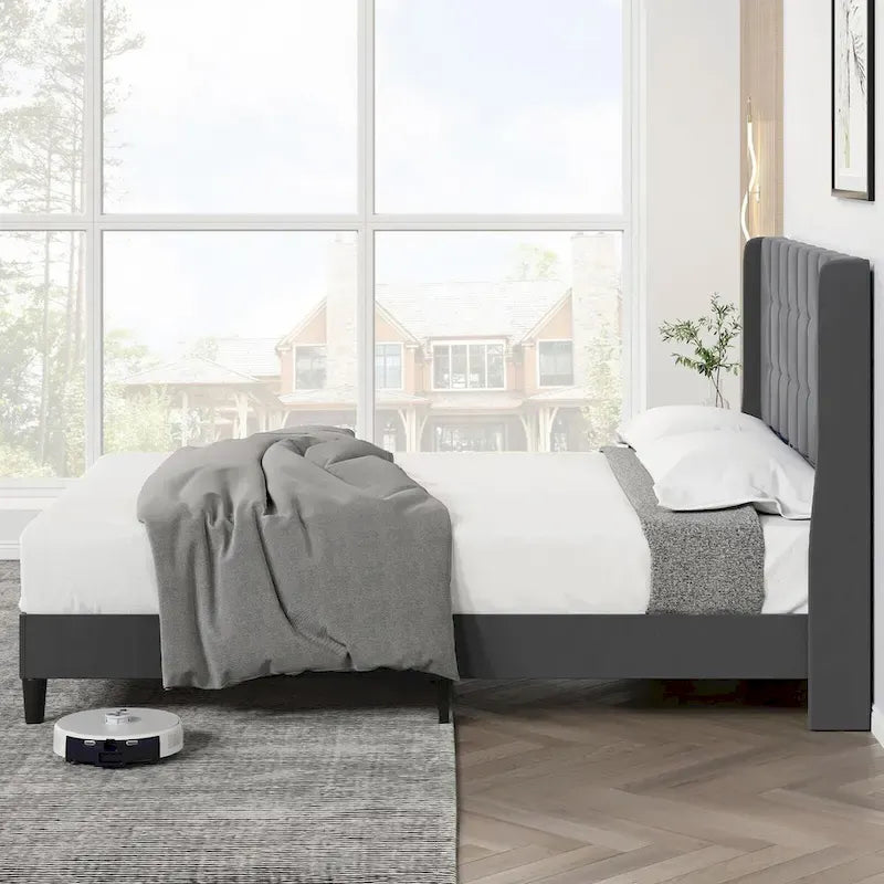 Bed Frame with Headboard