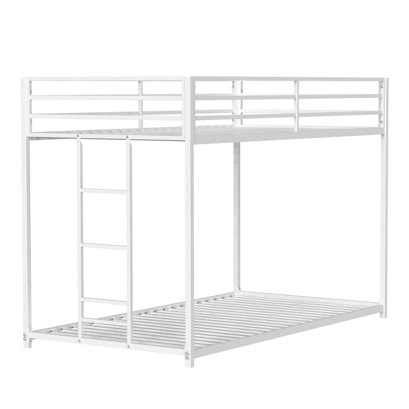 Twin over Twin Metal Bunk For Bedroom