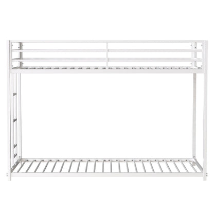 Twin over Twin Metal Bunk For Bedroom