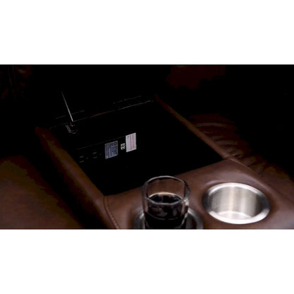 Hydeline Vienna Zero Gravity Power Recline and Headrest Top Grain Leather Sofa and Loveseat - Sofa, Loveseat