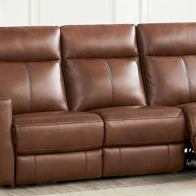 Hydeline Vienna Zero Gravity Power Recline and Headrest Top Grain Leather Sofa and Loveseat - Sofa, Loveseat