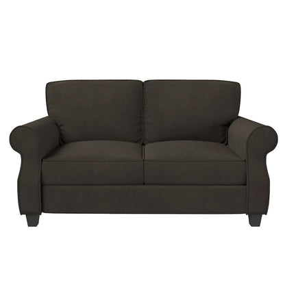 Modern Solid Wood Extra Deep Seat Sofa 2 Seater