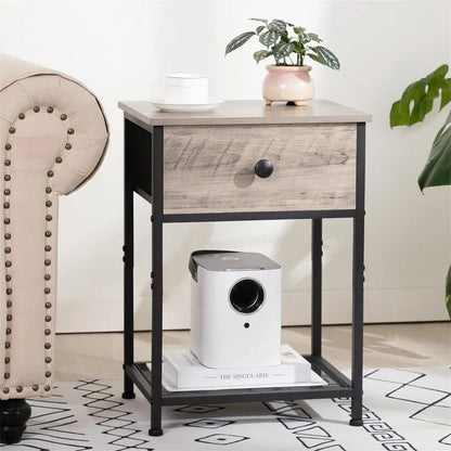 Small Bedroom Night Stands - 15.74D x 11.8W x 21.65H