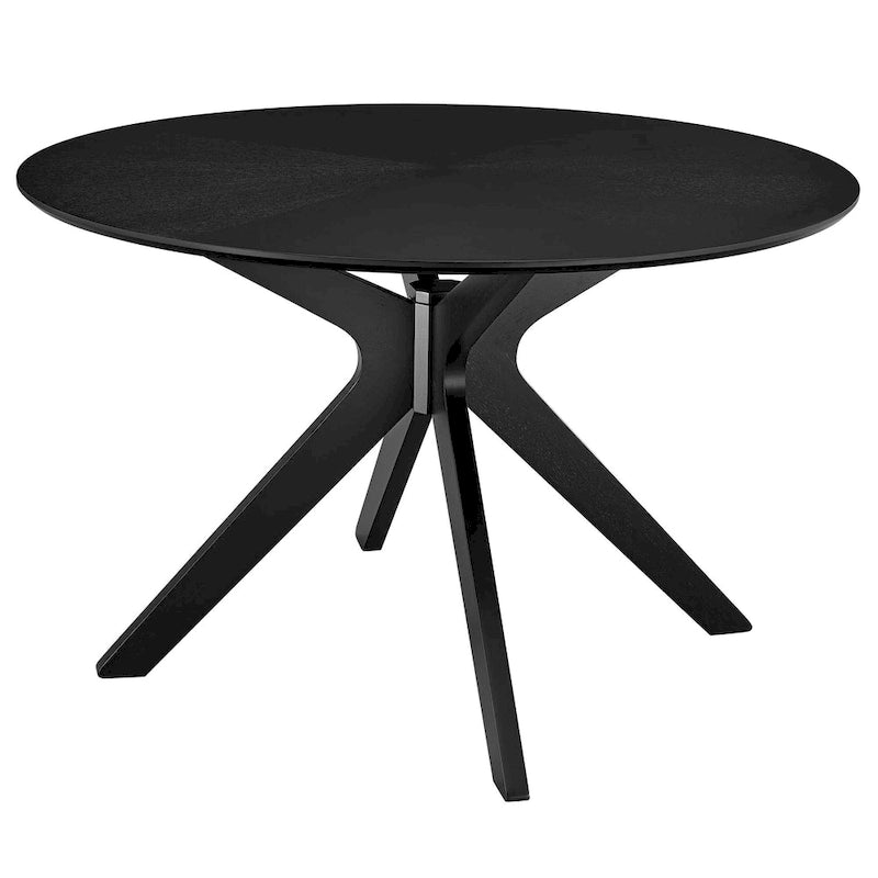 Crossroads 47 Round Wood Dining Table