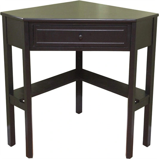 Marketing Systems Wood Corner Desk