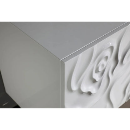 Modrest Gwen Modern White High Gloss Buffet