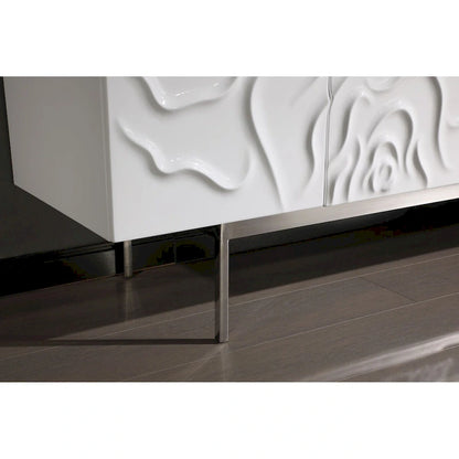Modrest Gwen Modern White High Gloss Buffet