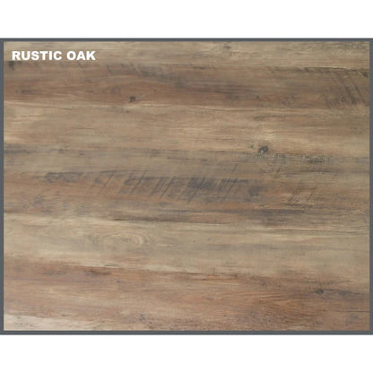 Oxford Farmhouse Rustic Oak L-Shaped Desk