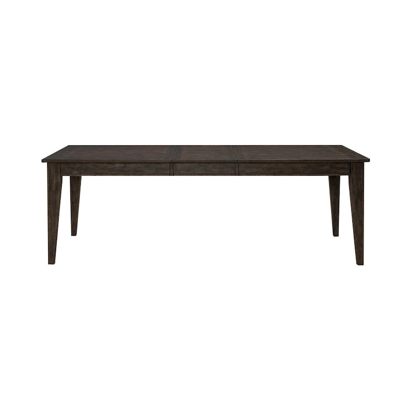 Midland Falls Rustic Brown Rectangular Leg Table
