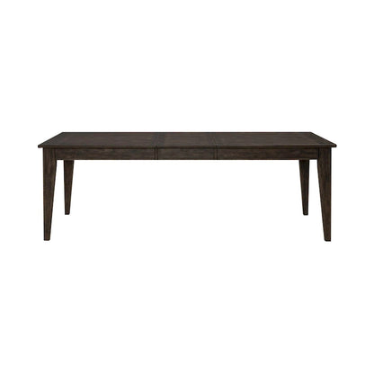 Midland Falls Rustic Brown Rectangular Leg Table