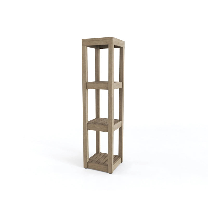 The Original Sula Square Teak Bath Stand