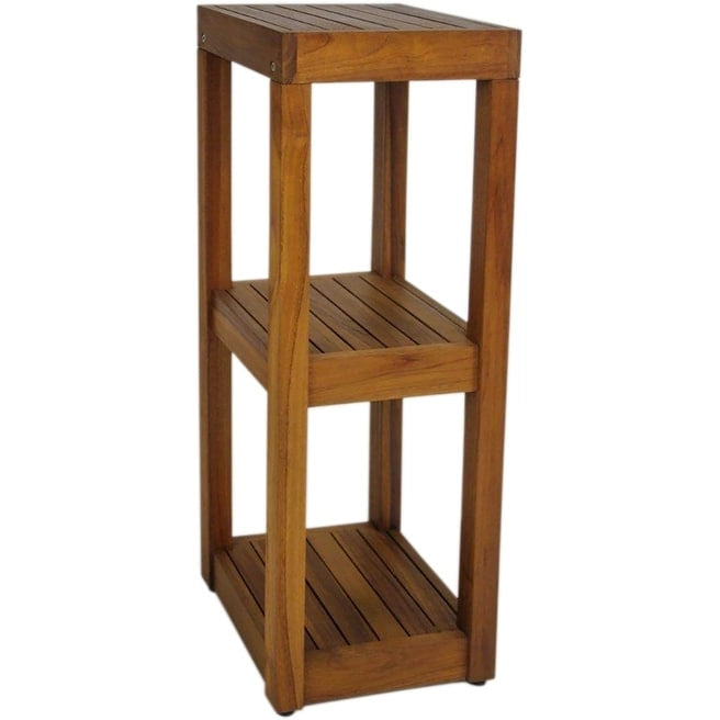 The Original Sula Square Teak Bath Stand
