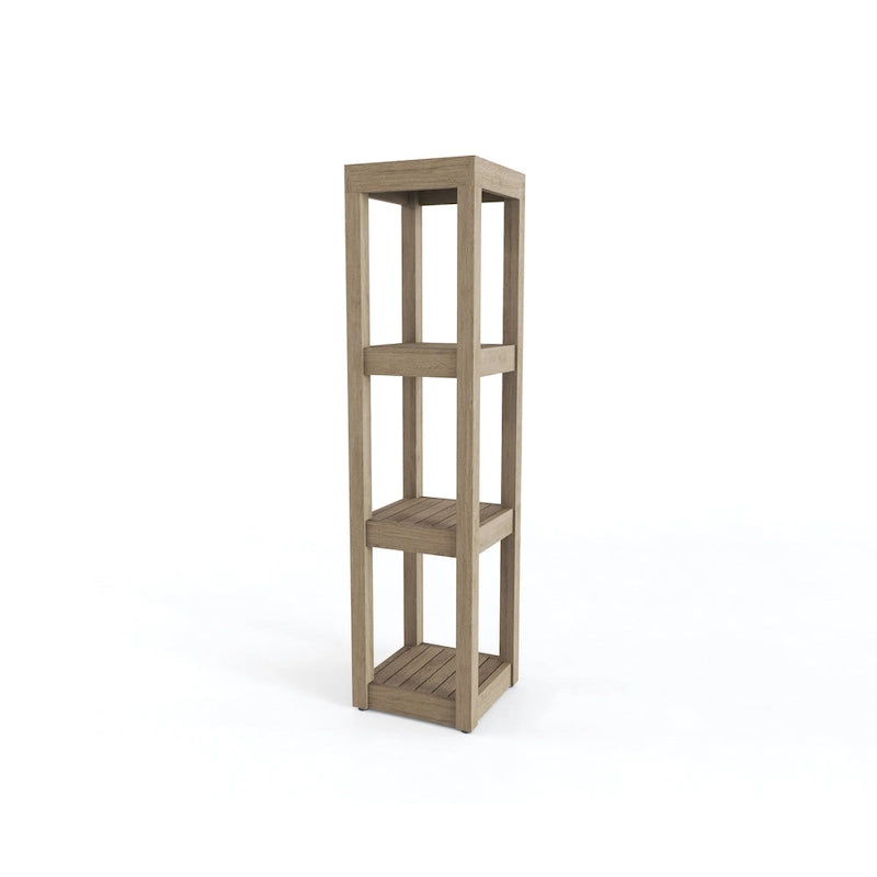 The Original Sula Square Teak Bath Stand