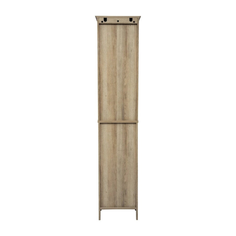 Freestanding Bathroom Tall Linen Tower Storage Organizer with Shelves