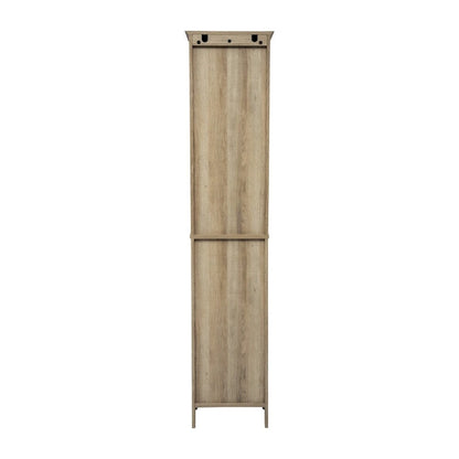 Freestanding Bathroom Tall Linen Tower Storage Organizer with Shelves