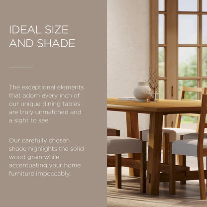 Maven Lane Yves Rectangular Wooden Dining Table in Weathered Black Finish