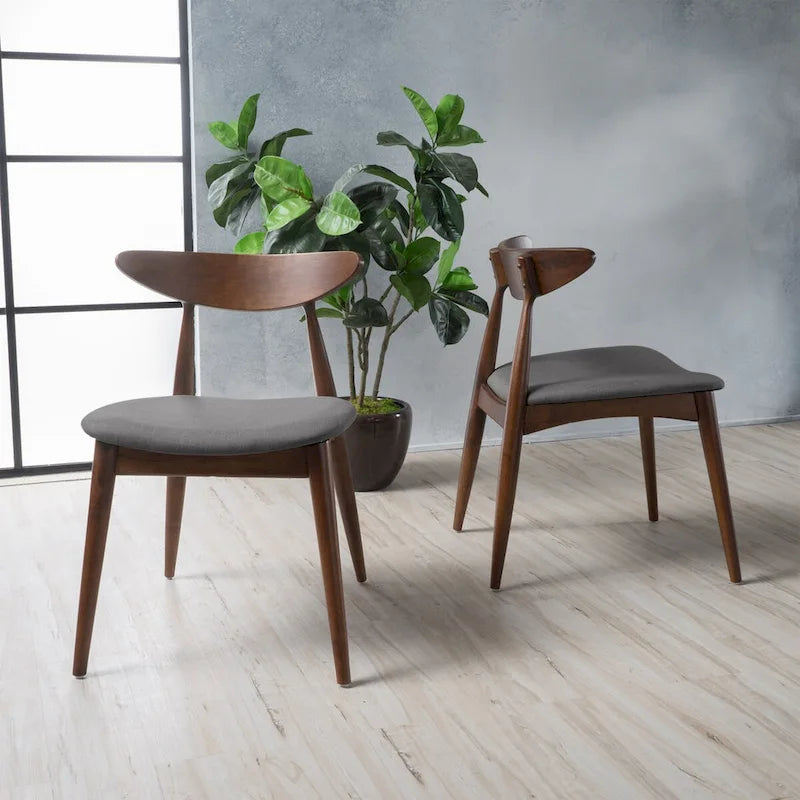 CHAIR (Set of 2), MID-CENTURY DESIGN, for living room