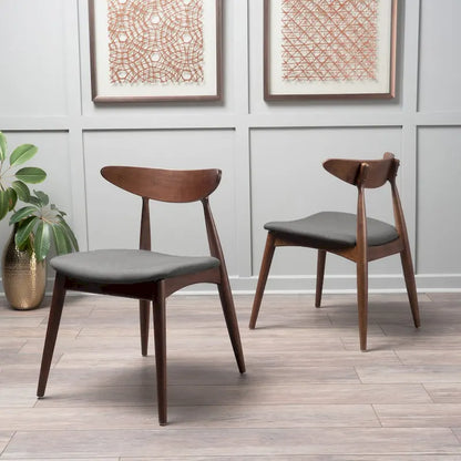 CHAIR (Set of 2), MID-CENTURY DESIGN, for living room