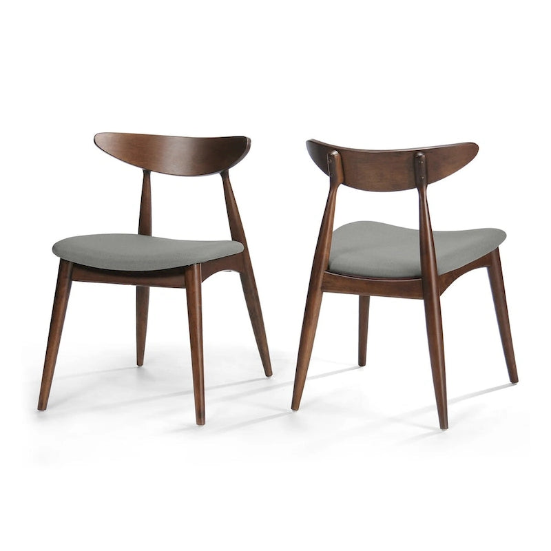 CHAIR (Set of 2), MID-CENTURY DESIGN, for living room