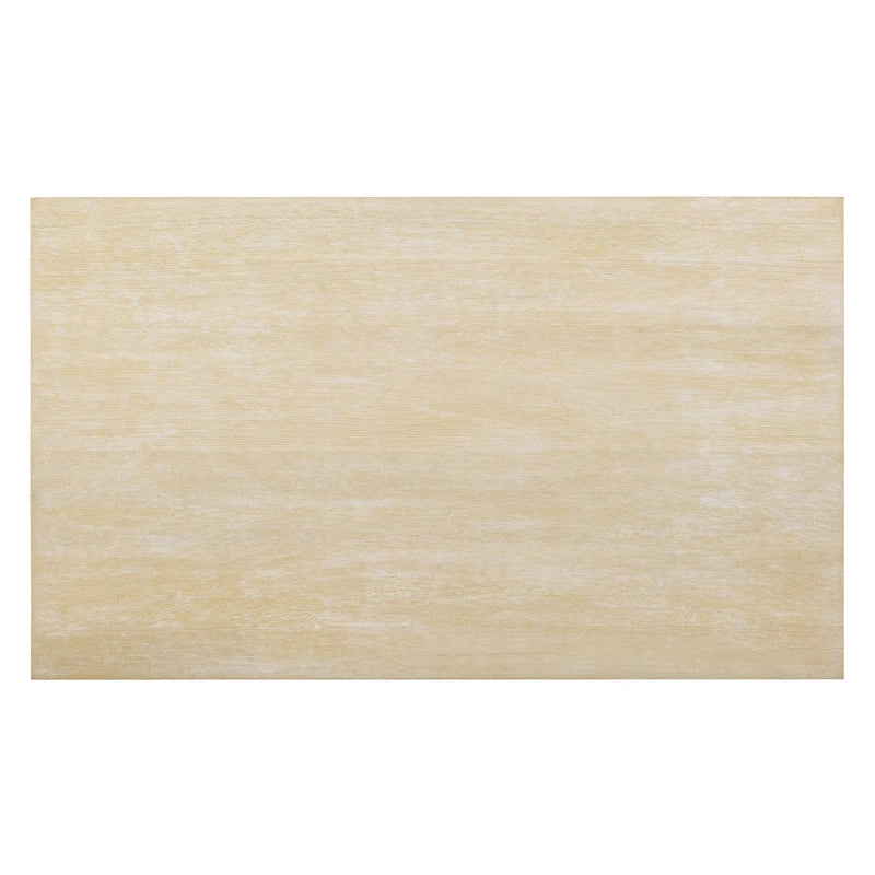 7-piece Dining Set, Turned-Leg Dining Table with 6 Tufted Chairs