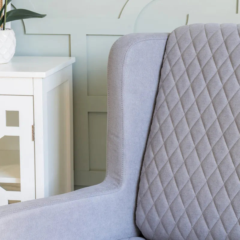 Hulin Velvet Upholstered High Wingback Accent Chair